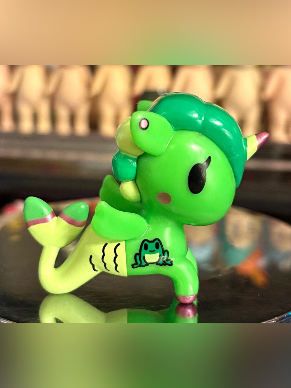 Tokidoki Marsha RARE Neon Star Mermicorno Unicorno Collectible Art Figure